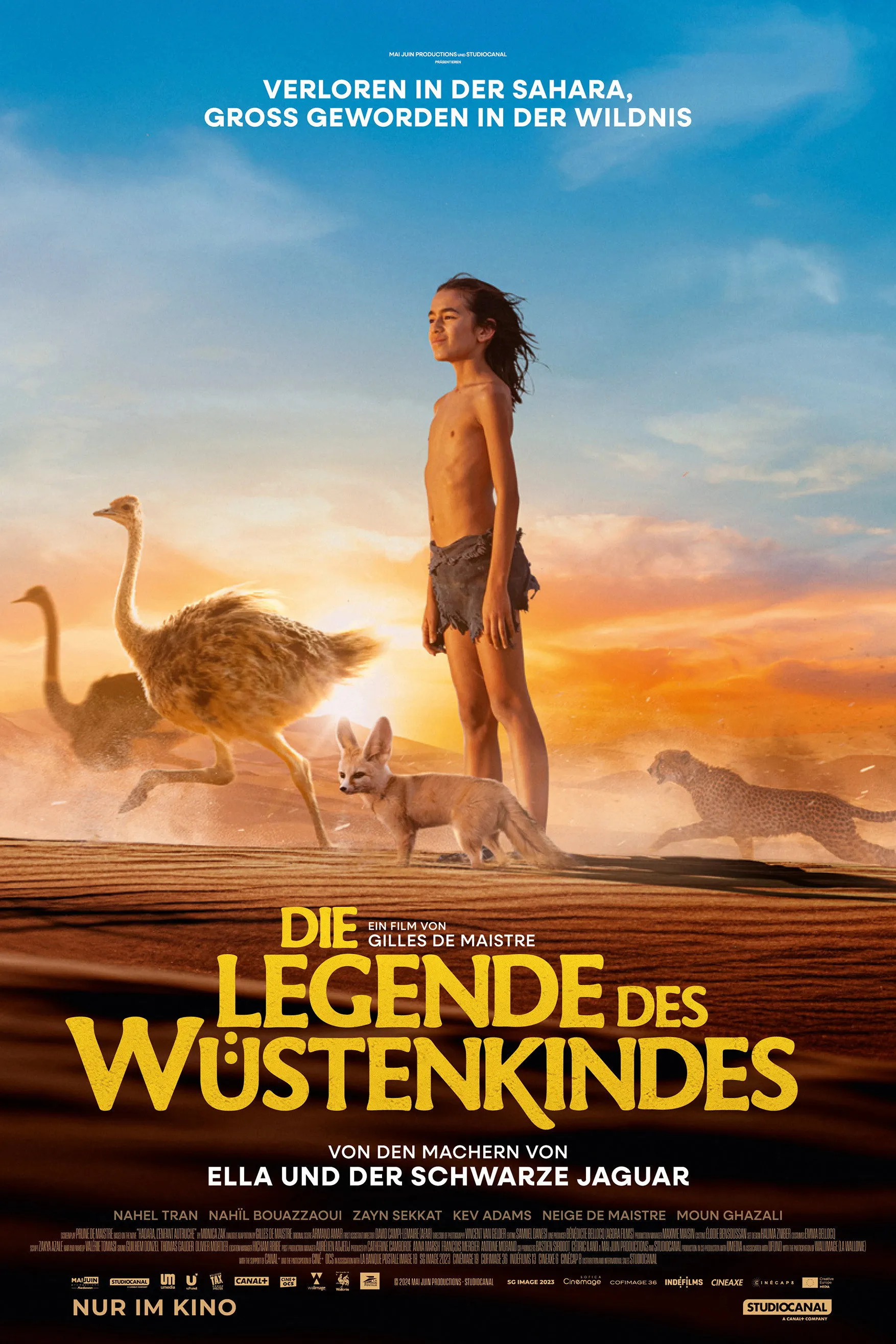 Die Legende des Wüstenkindes - Poster