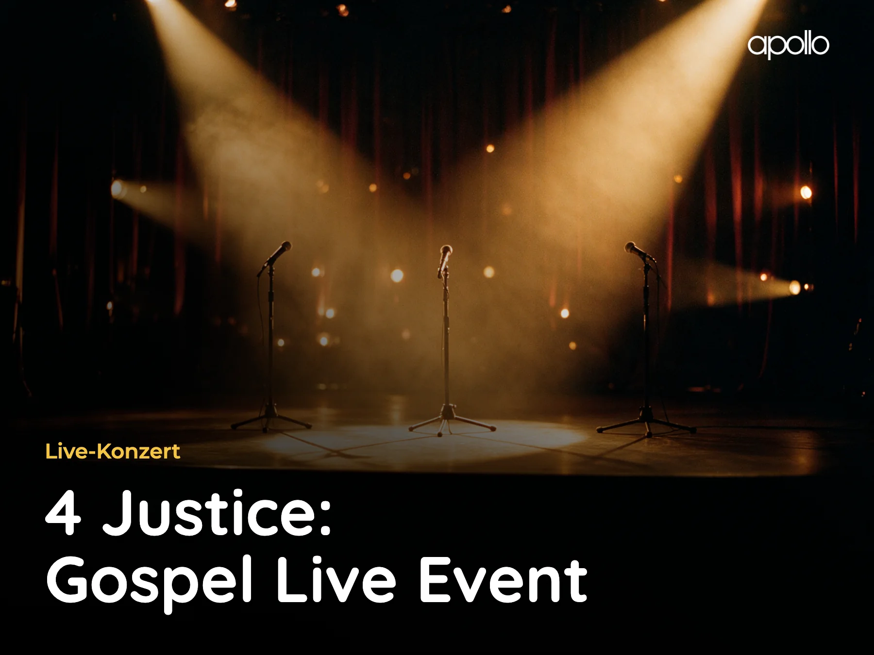 4 Justice: Gospel Live Event – Apollo Kino Cochem
