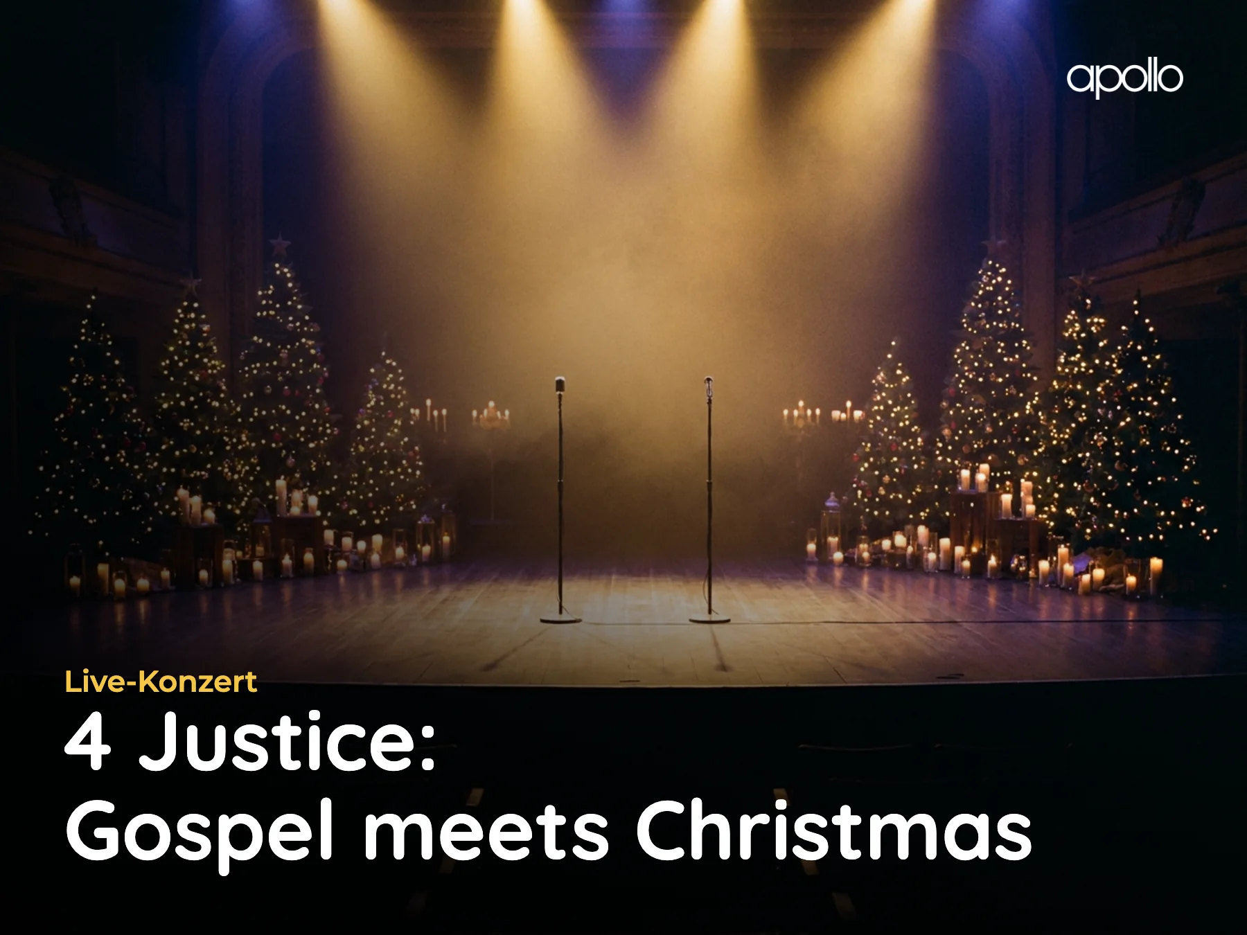 4 Justice: Gospel meets Christmas – Apollo Kino Cochem