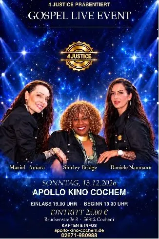 Filmplakat: Gospel Live Event – Kino Cochem