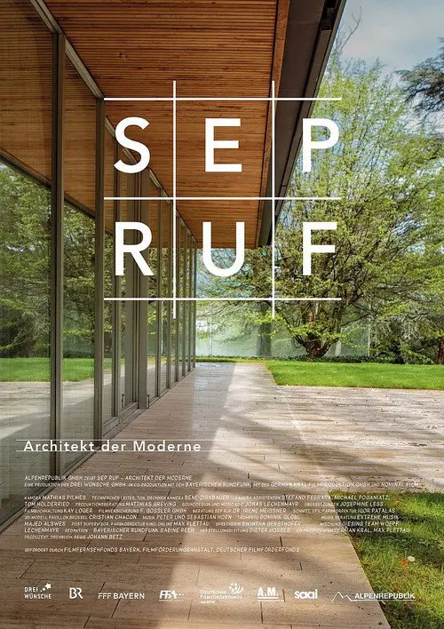 Filmplakat: Sep Ruf - Architekt der Moderne – Kino Cochem