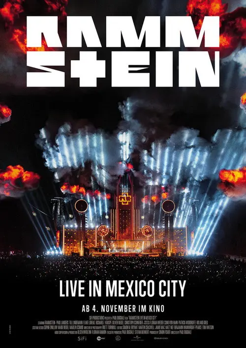 Filmplakat: Rammstein – Live in Mexico City
